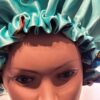 Satin-Lined Cotton Ankara Head Bonnet